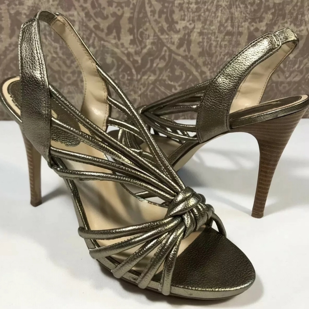 Max Studio Xylan slingback strappy high heels